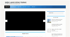 Desktop Screenshot of dienlanhdungthang.com